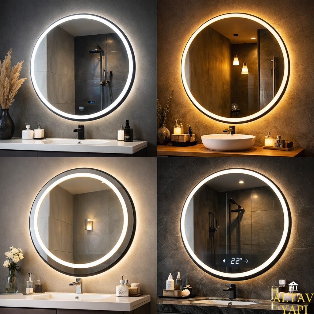 Ledli Banyo Aynası